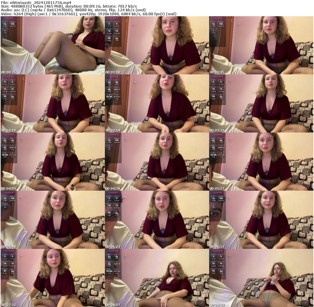 Preview thumb from viktoriaastr on 2024-12-01 @ bongacams