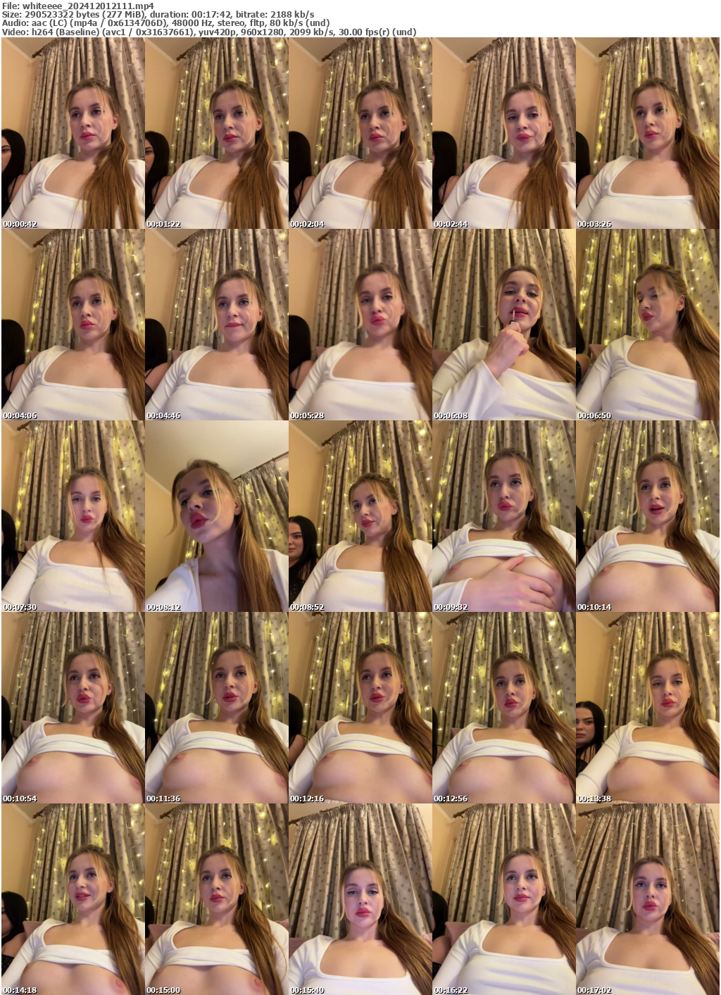 Preview thumb from whiteeee on 2024-12-01 @ bongacams