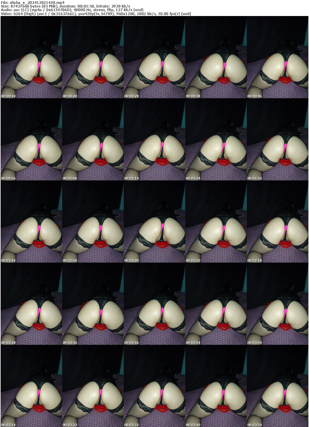 Preview thumb from alisha_x on 2024-12-02 @ bongacams