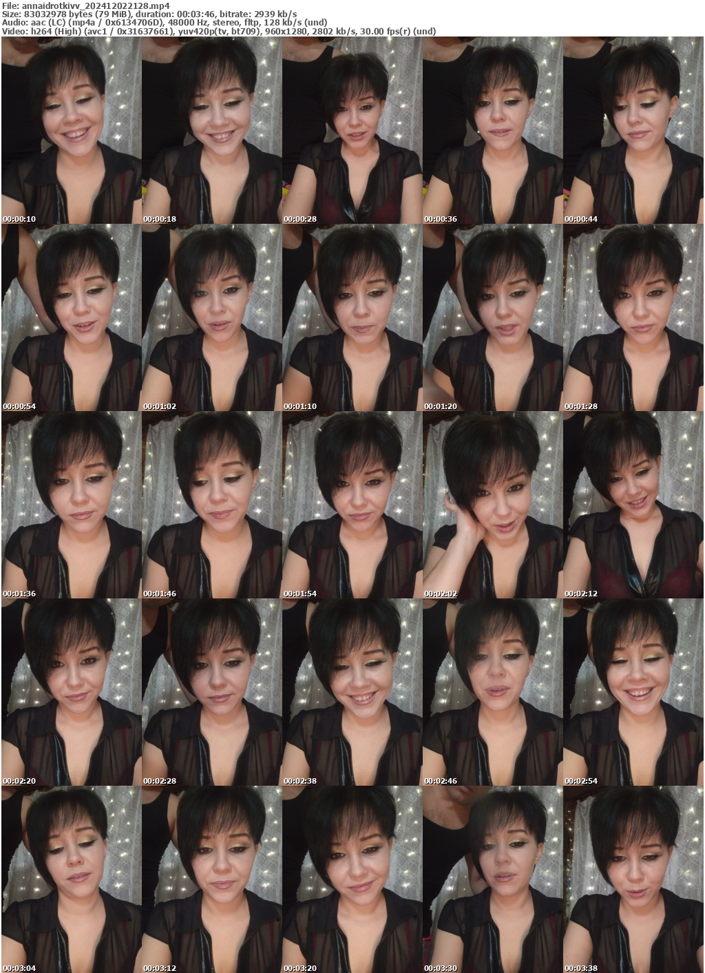 Preview thumb from annaidrotkivv on 2024-12-02 @ bongacams