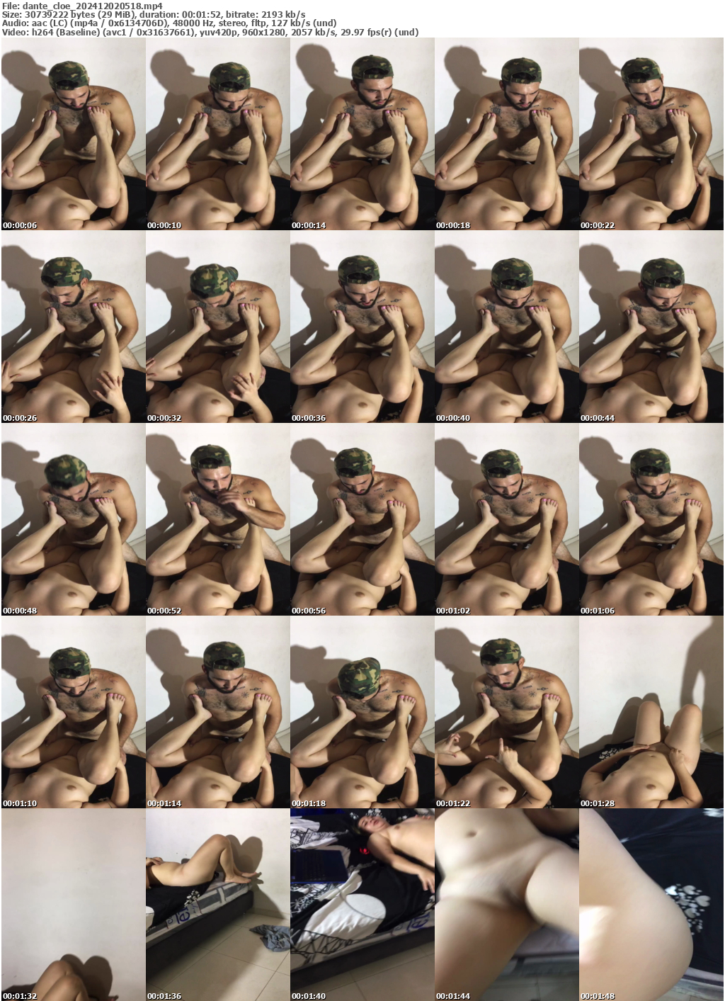 Preview thumb from dante_cloe on 2024-12-02 @ bongacams