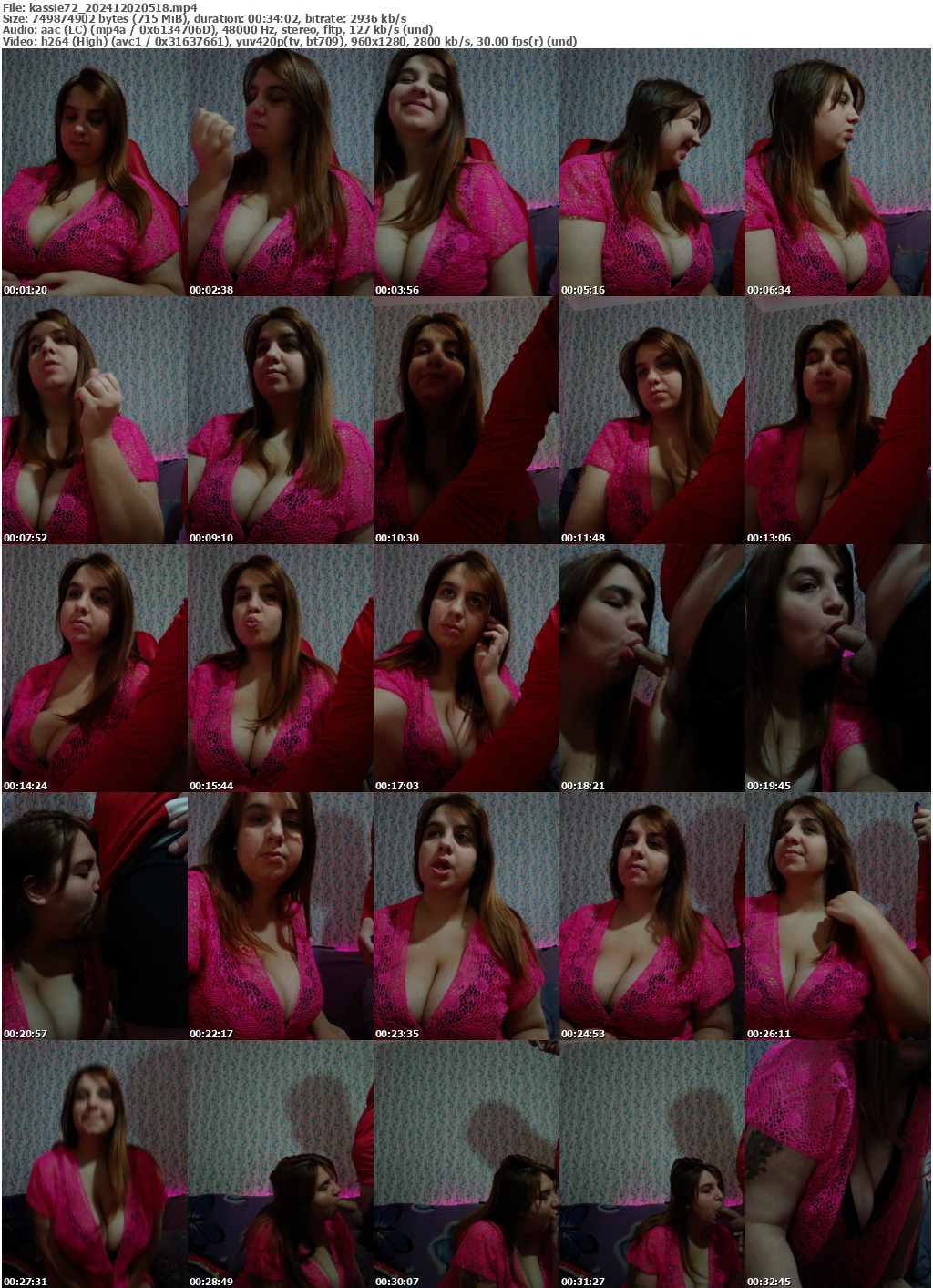 Preview thumb from kassie72 on 2024-12-02 @ bongacams