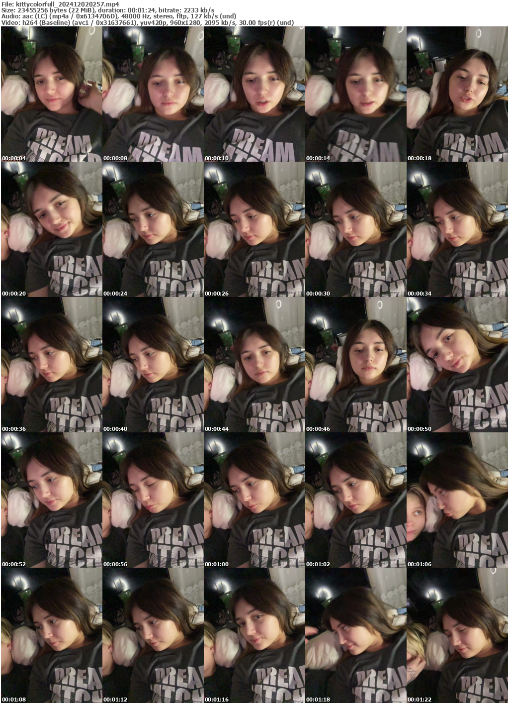 Preview thumb from kittycolorfull on 2024-12-02 @ bongacams