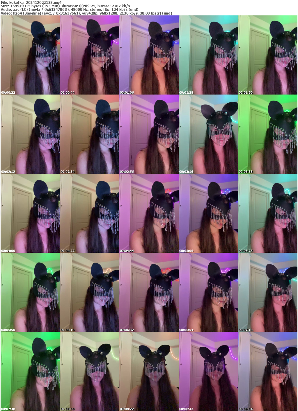 Preview thumb from koketka on 2024-12-02 @ bongacams