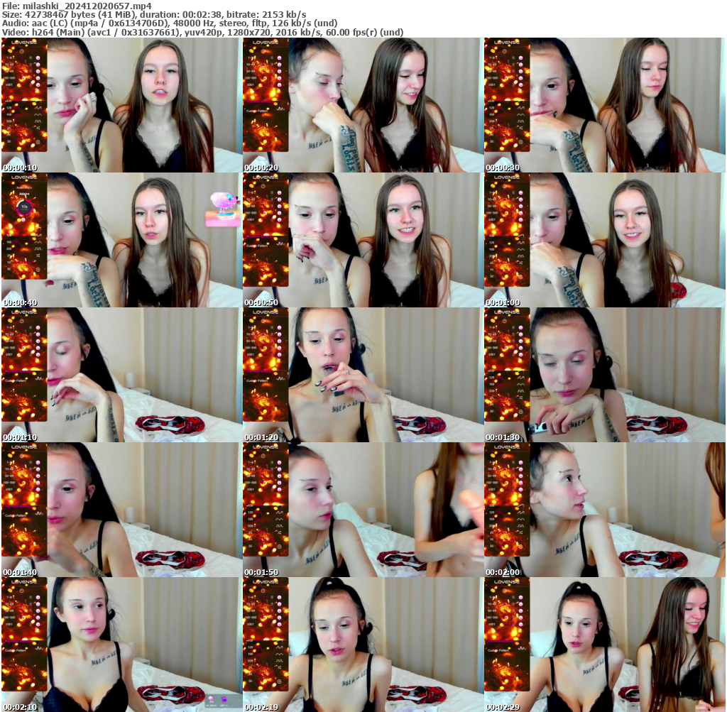 Preview thumb from milashki on 2024-12-02 @ bongacams