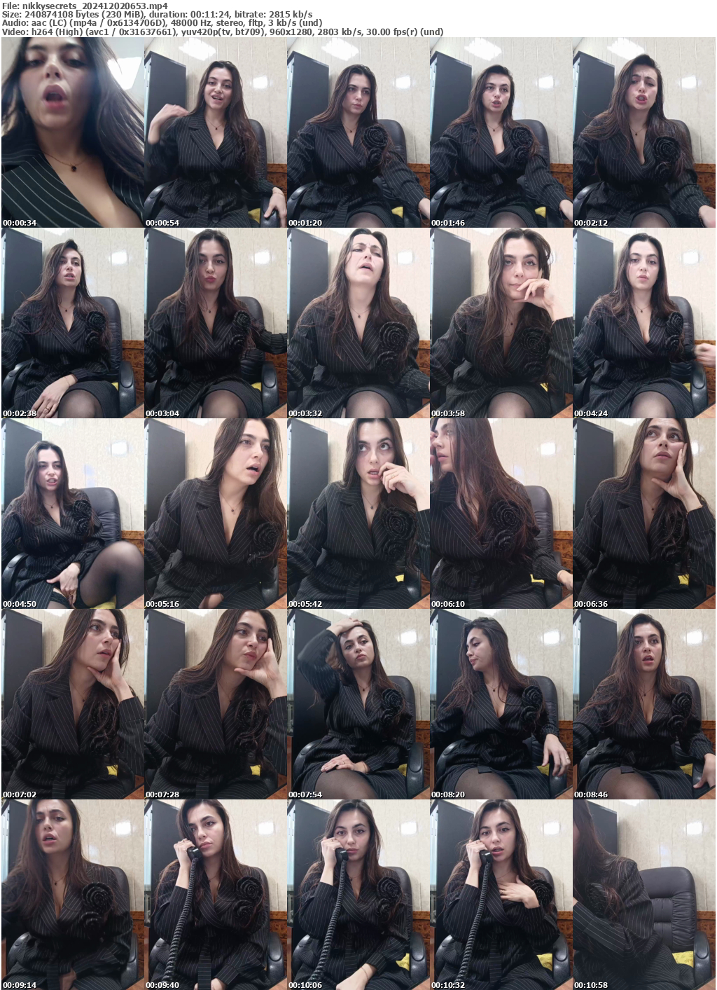 Preview thumb from nikkysecrets on 2024-12-02 @ bongacams