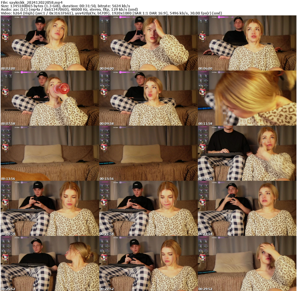 Preview thumb from saykickk on 2024-12-02 @ bongacams