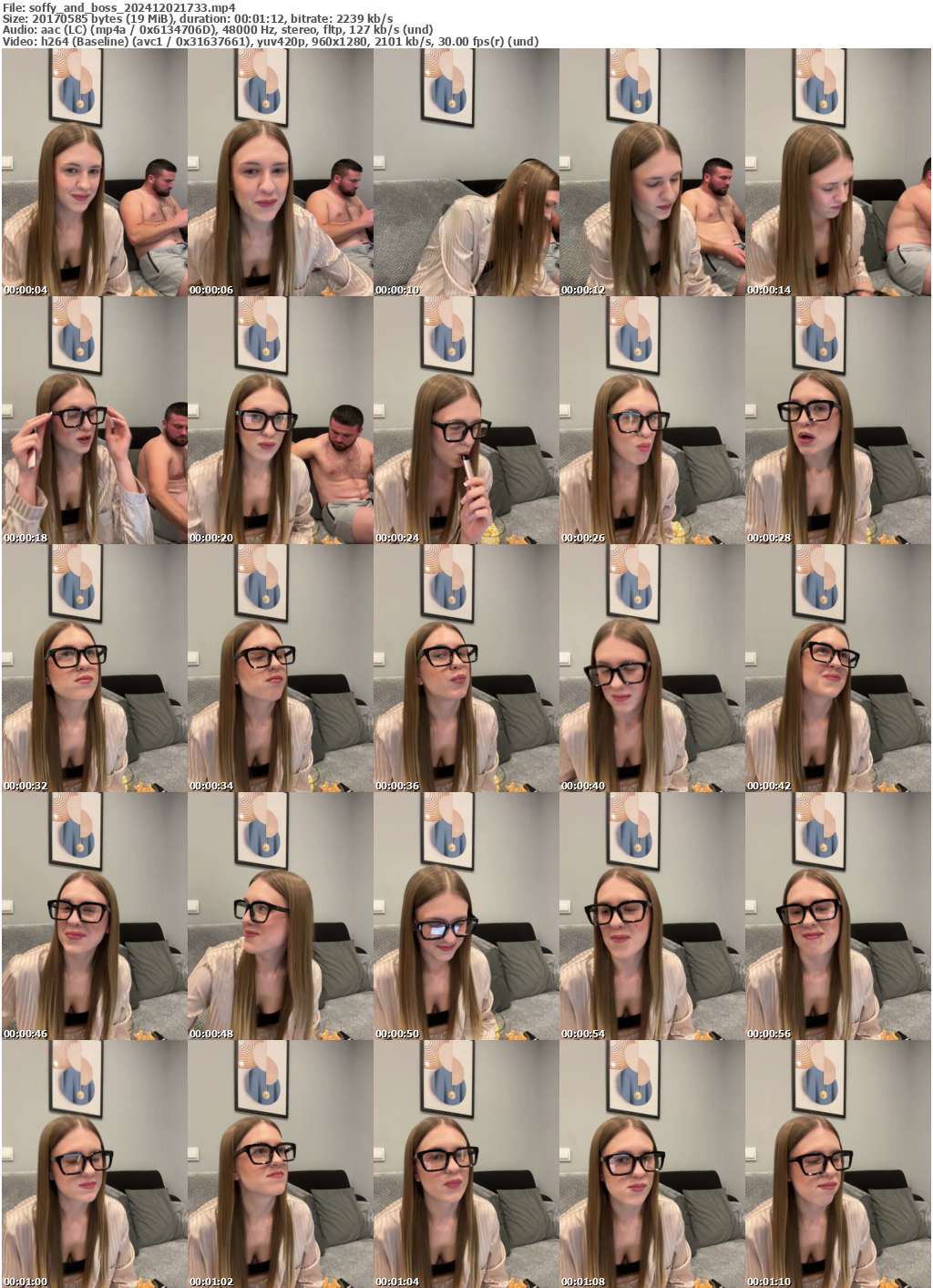 Preview thumb from soffy_and_boss on 2024-12-02 @ bongacams