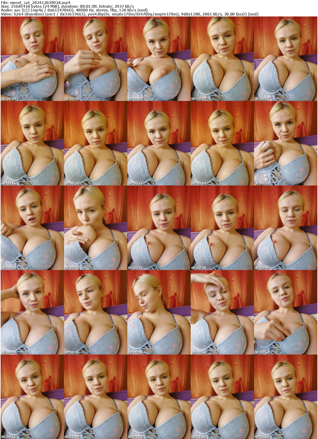 Preview thumb from sweet_cat on 2024-12-02 @ bongacams