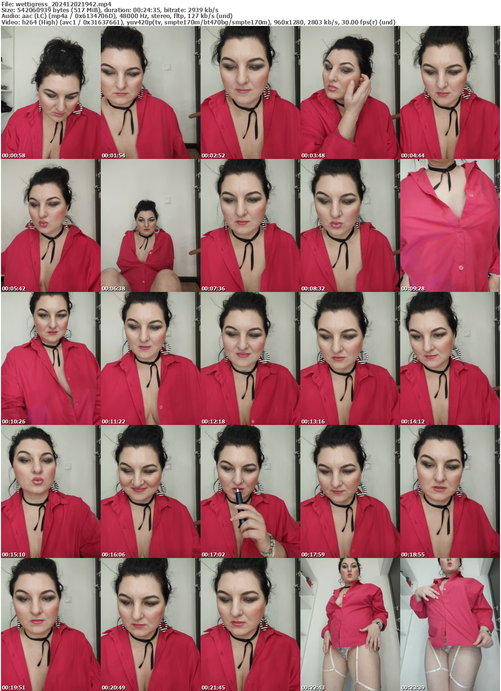 Preview thumb from wettigress on 2024-12-02 @ bongacams