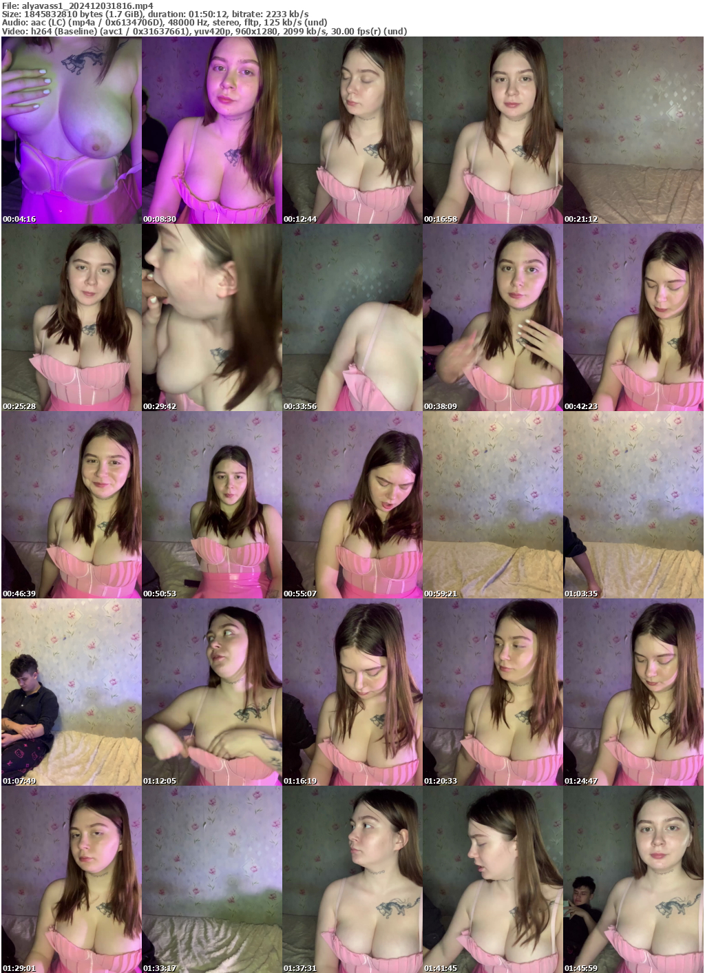 Preview thumb from alyavass1 on 2024-12-03 @ bongacams