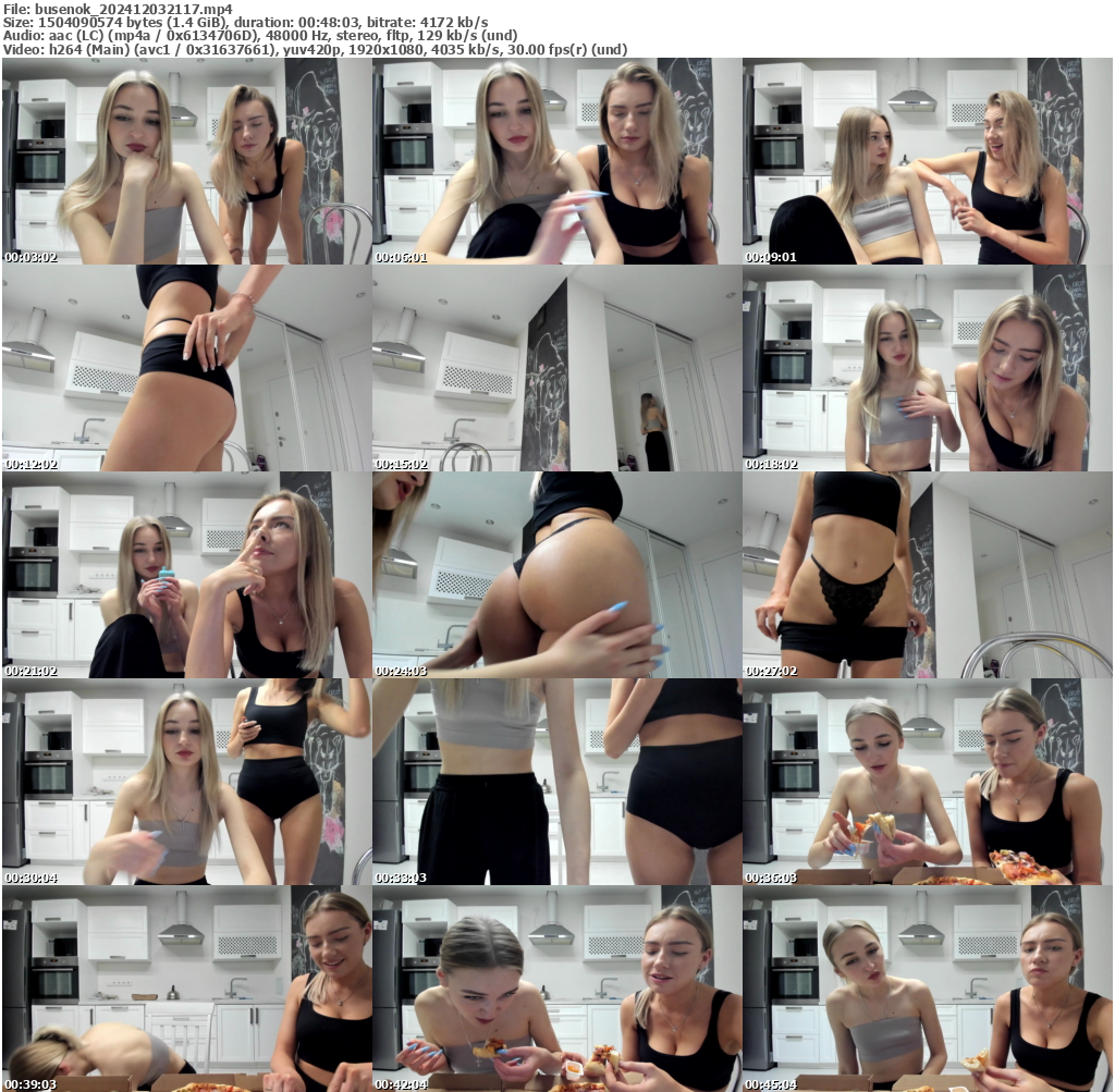 Preview thumb from busenok on 2024-12-03 @ bongacams