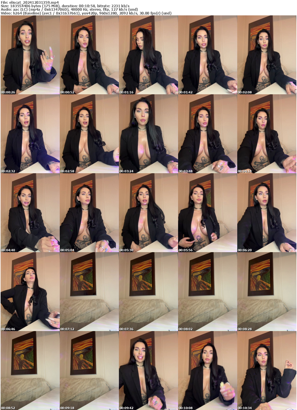 Preview thumb from eliscat on 2024-12-03 @ bongacams