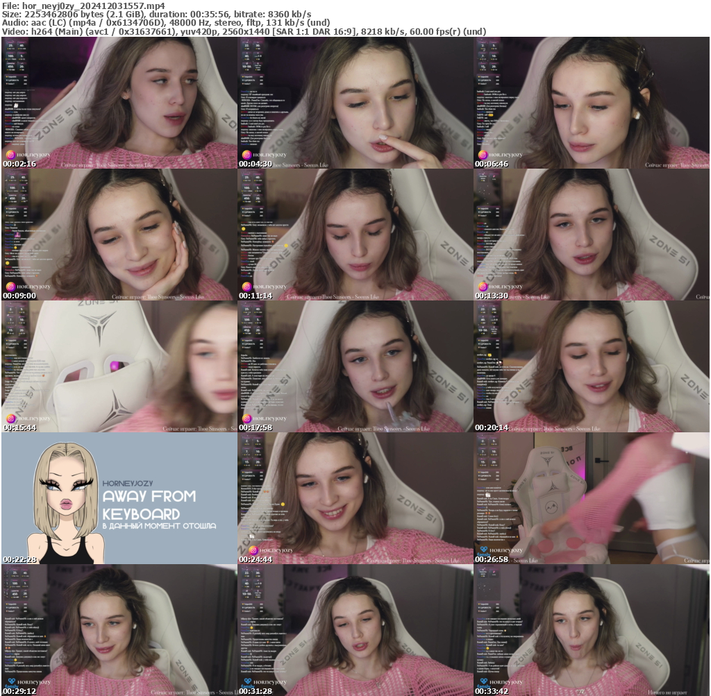 Preview thumb from hor_neyj0zy on 2024-12-03 @ bongacams