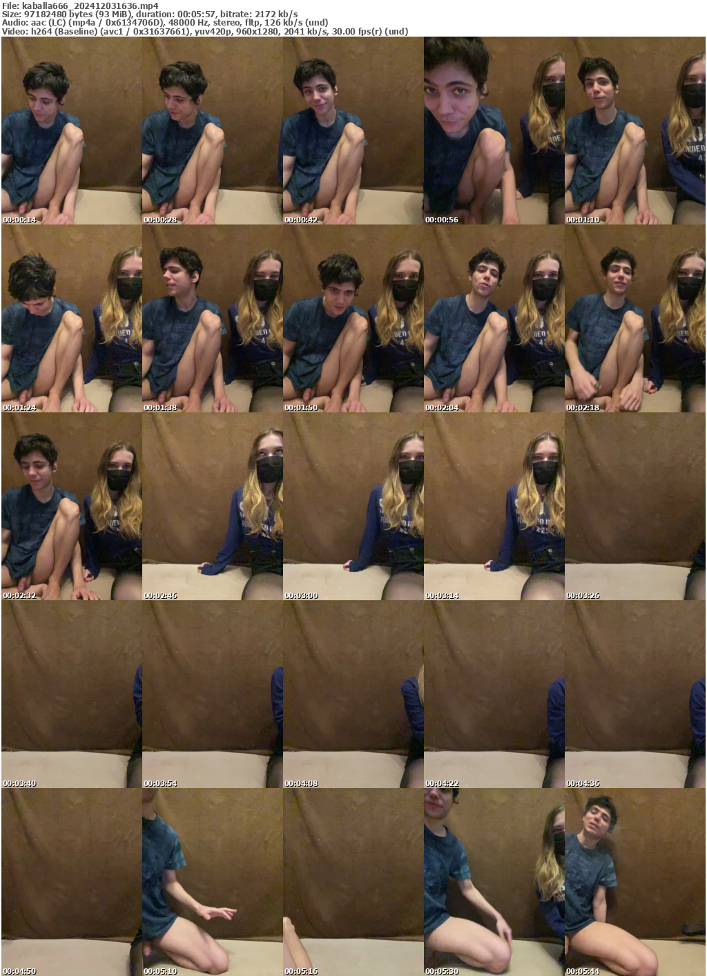 Preview thumb from kaballa666 on 2024-12-03 @ bongacams