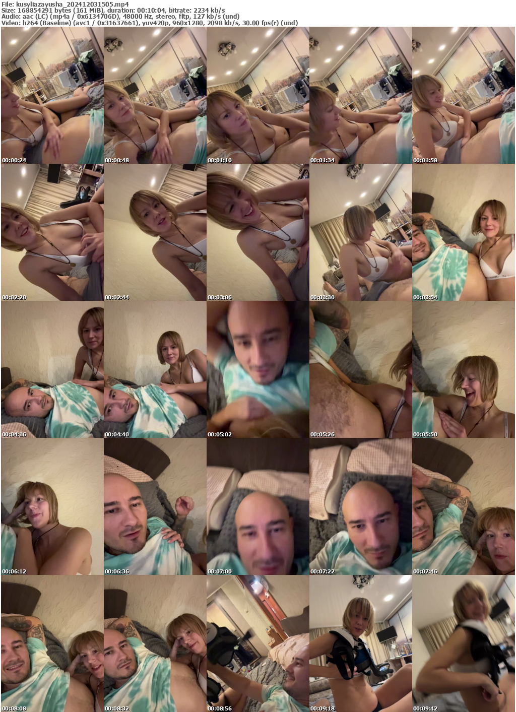 Preview thumb from kusyliazayusha on 2024-12-03 @ bongacams