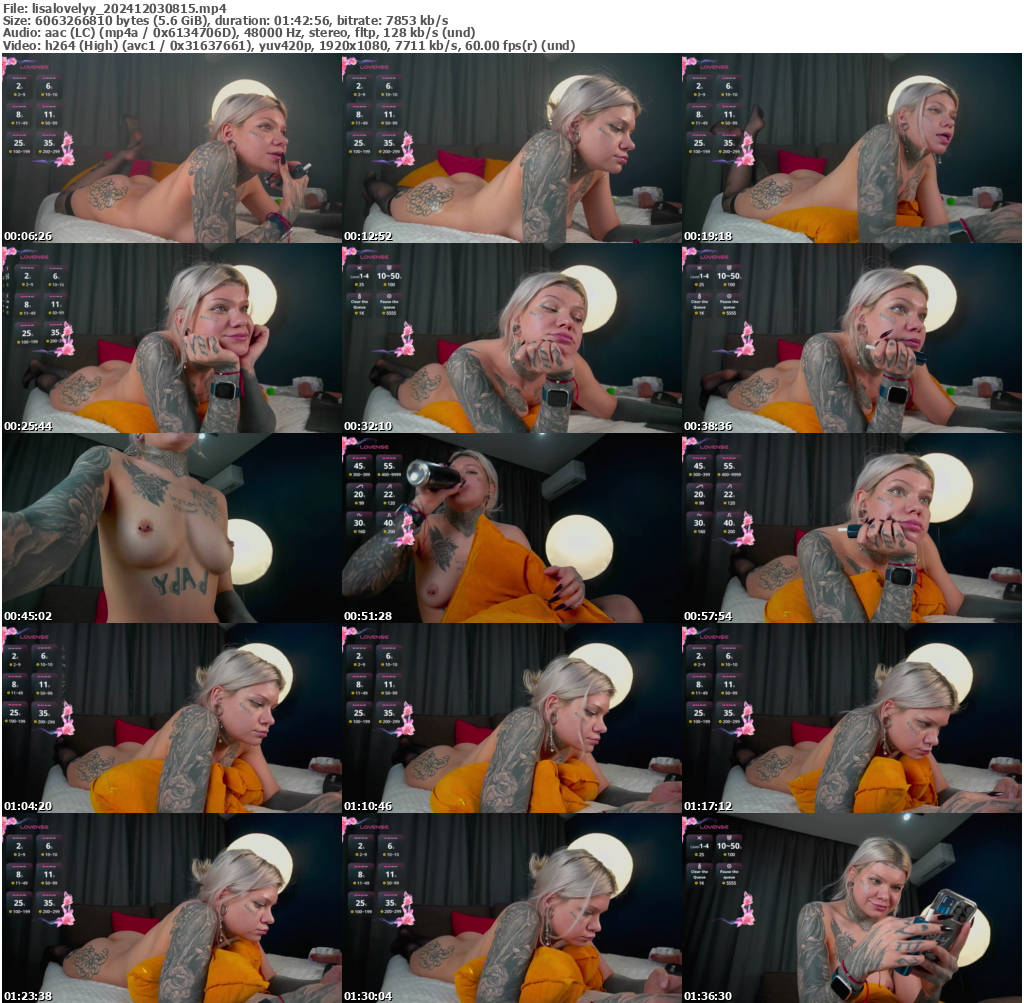 Preview thumb from lisalovelyy on 2024-12-03 @ bongacams