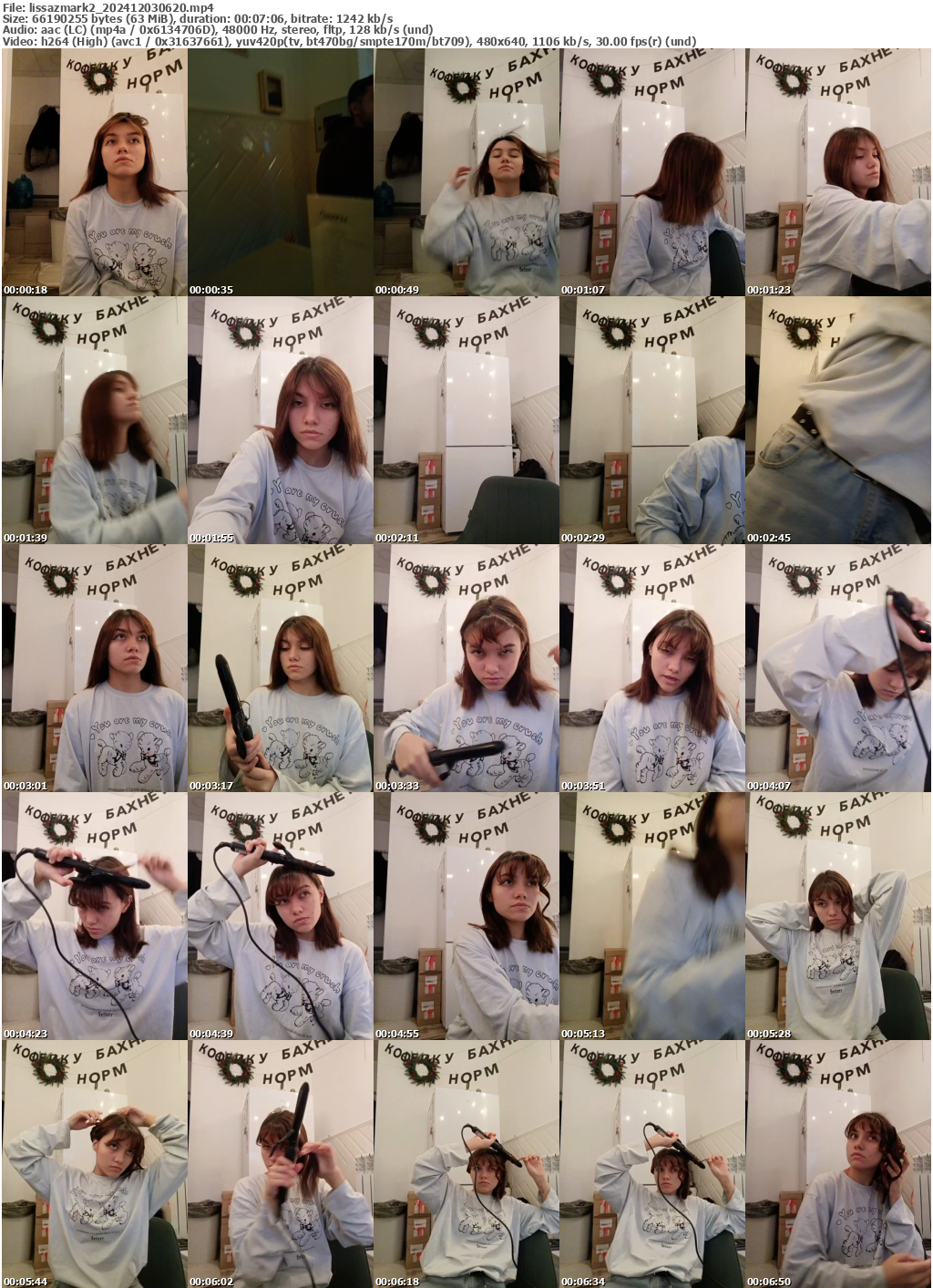 Preview thumb from lissazmark2 on 2024-12-03 @ bongacams