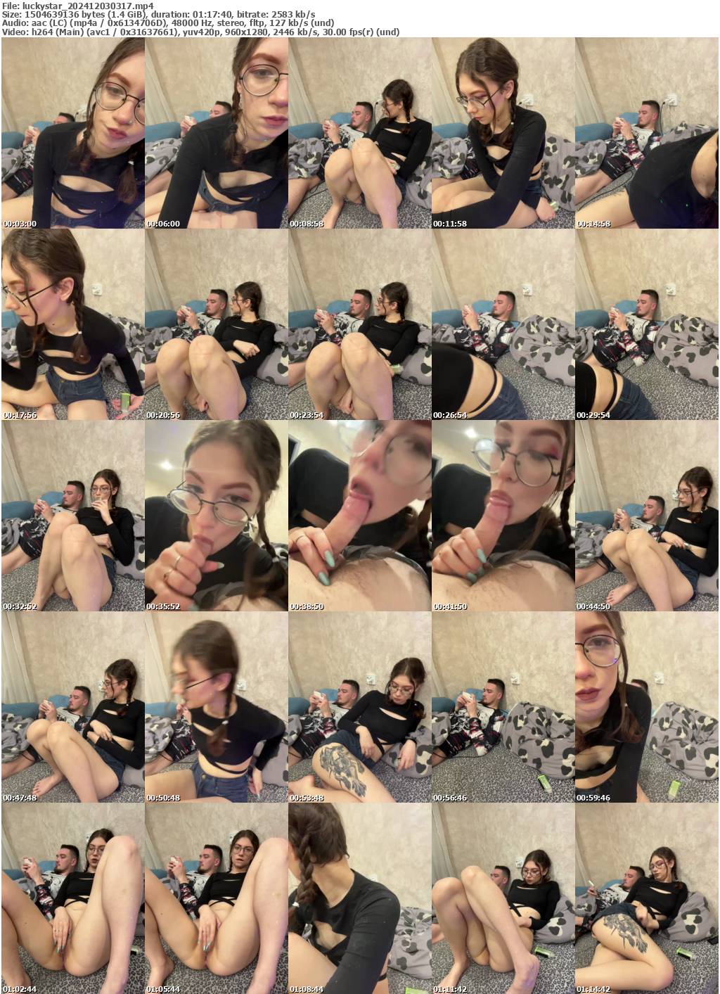 Preview thumb from luckystar on 2024-12-03 @ bongacams