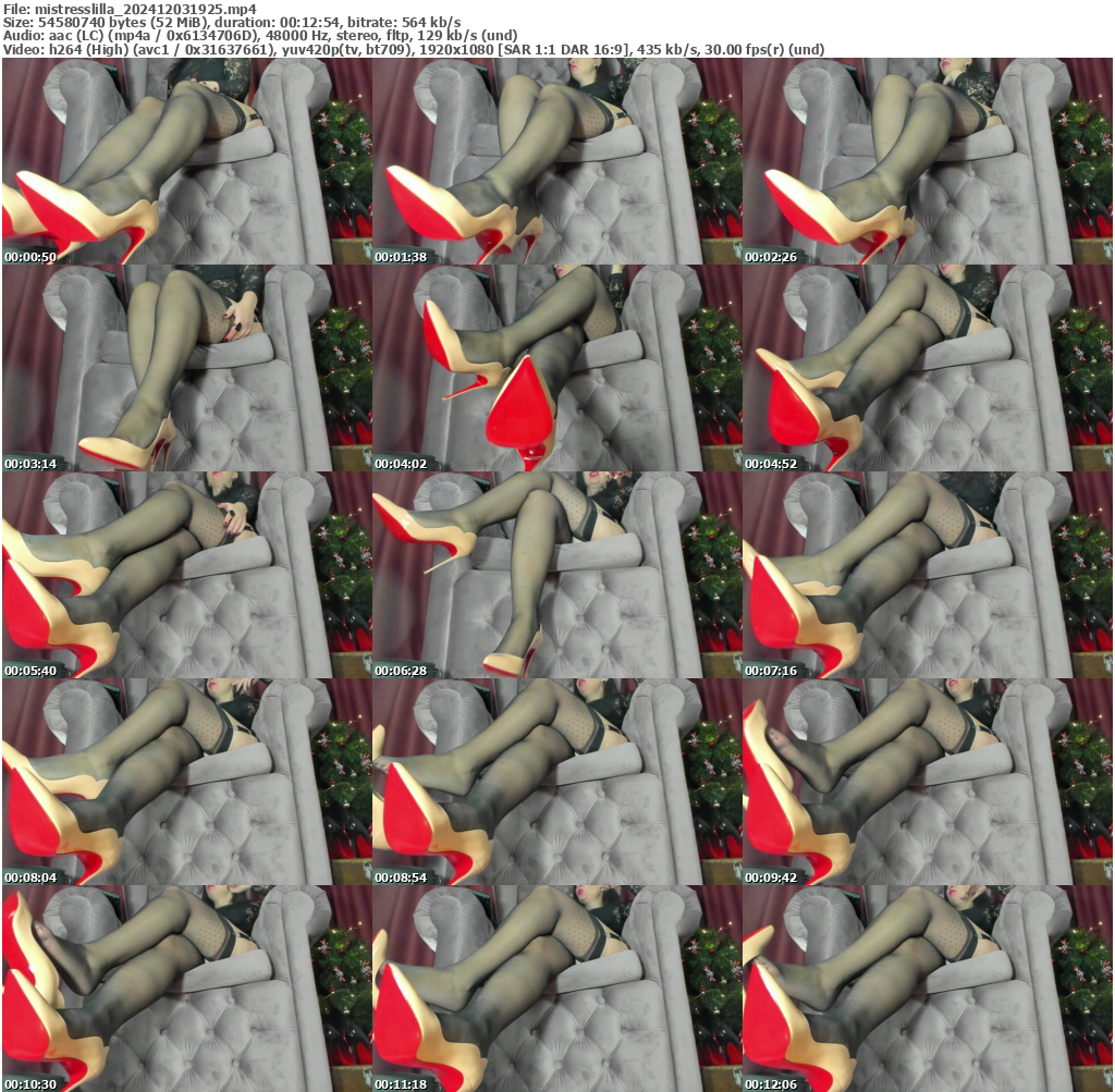 Preview thumb from mistresslilla on 2024-12-03 @ bongacams