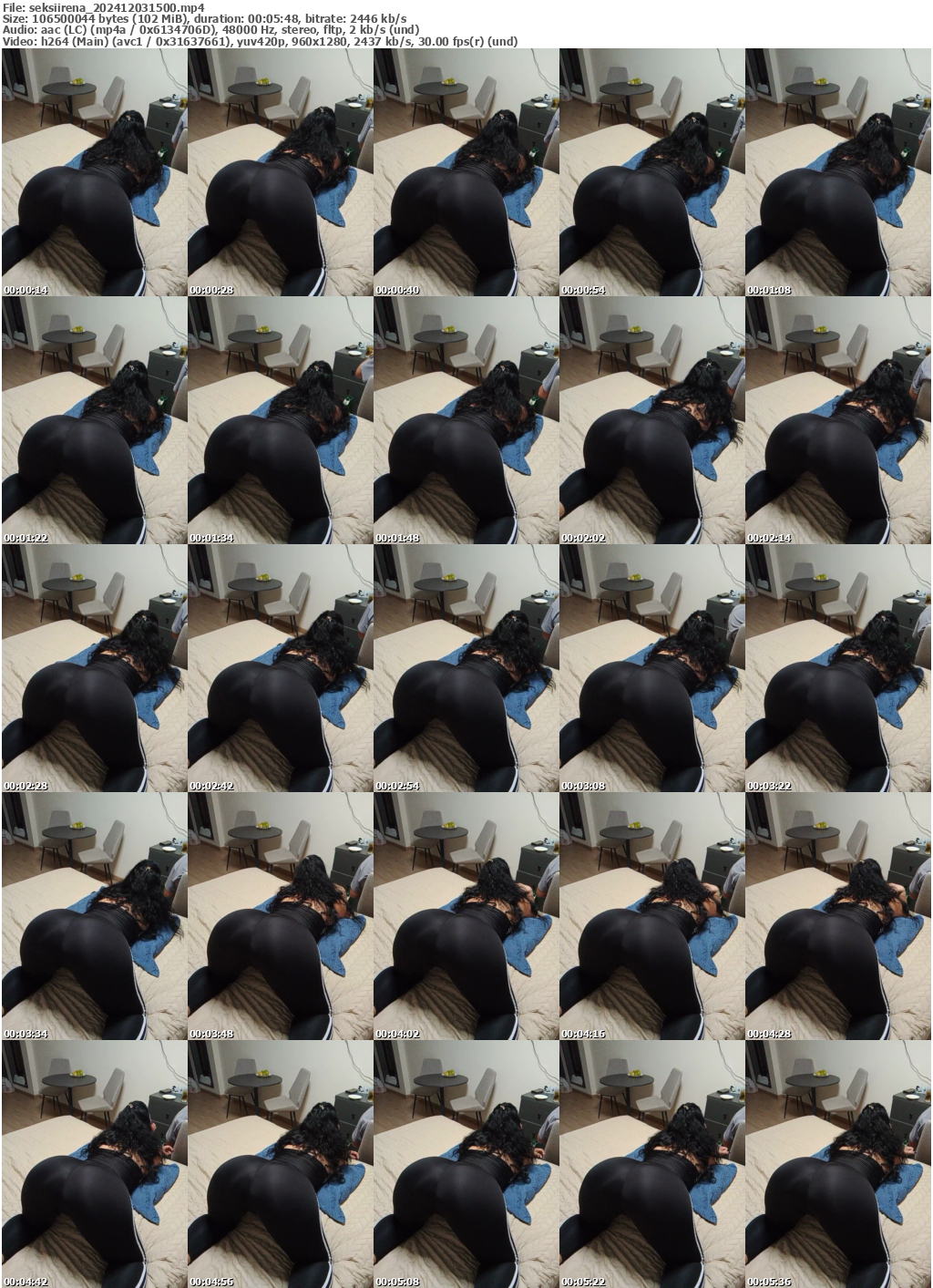 Preview thumb from seksiirena on 2024-12-03 @ bongacams