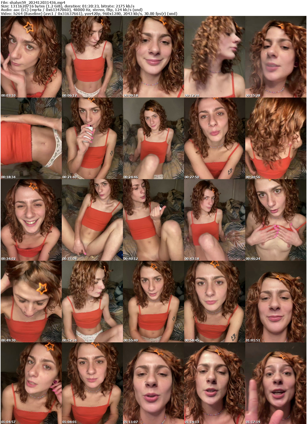 Preview thumb from shalyn59 on 2024-12-03 @ bongacams