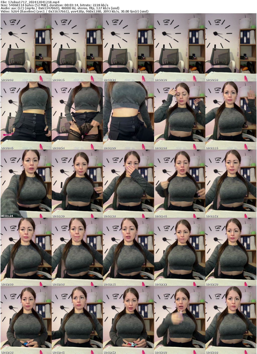 Preview thumb from 17alisa1717 on 2024-12-04 @ bongacams