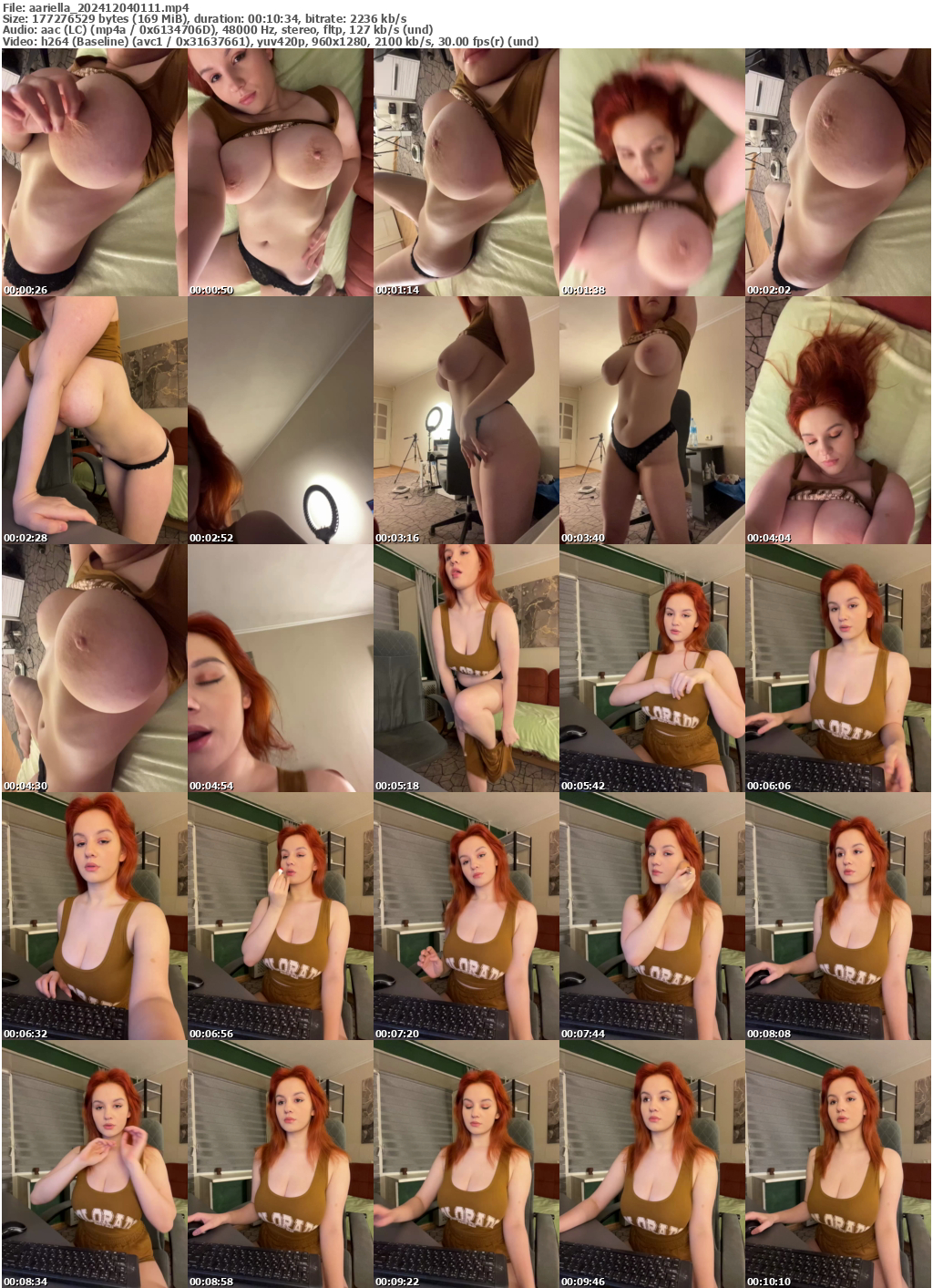 Preview thumb from aariella on 2024-12-04 @ bongacams