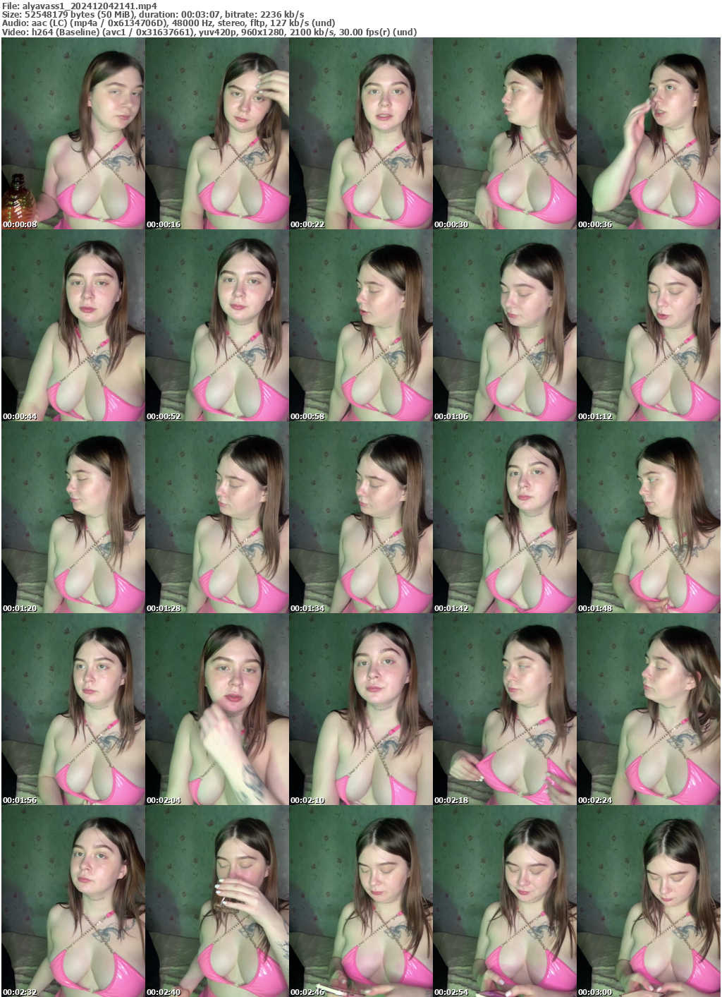 Preview thumb from alyavass1 on 2024-12-04 @ bongacams