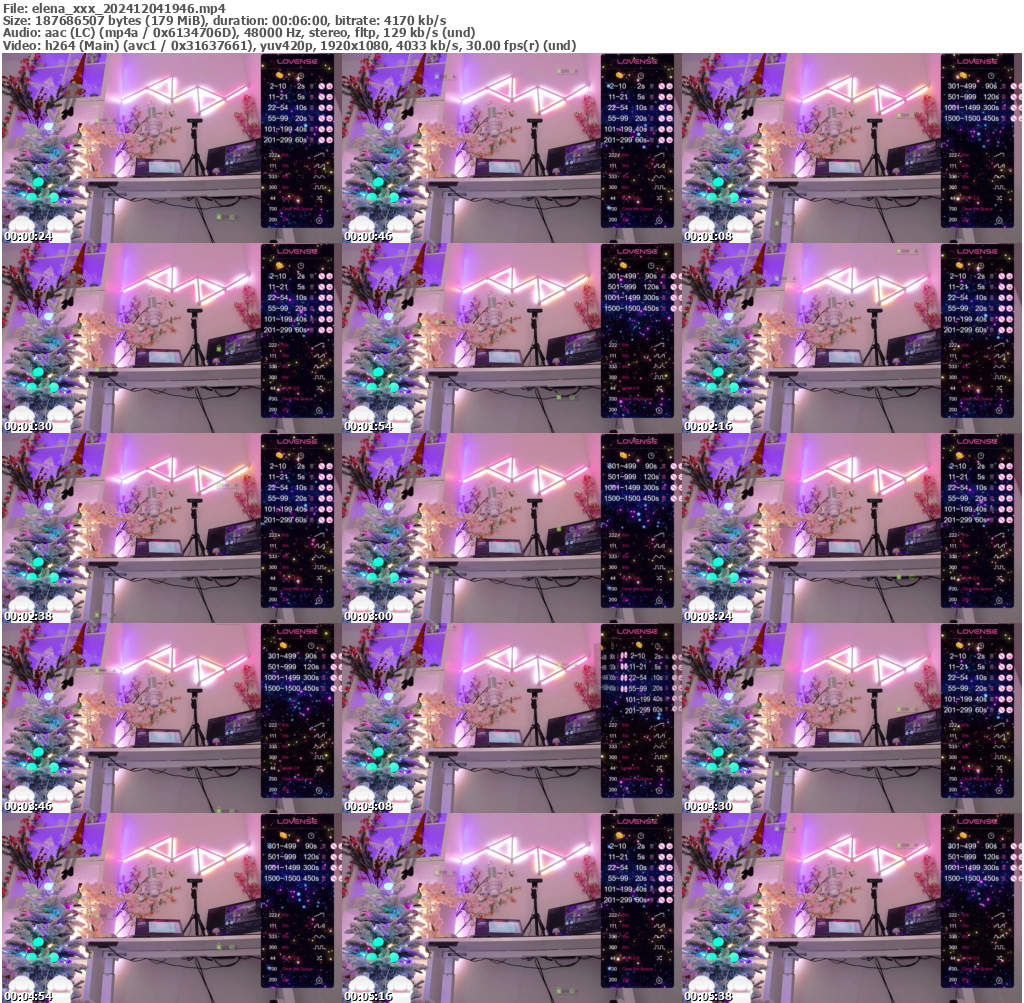 Preview thumb from elena_xxx on 2024-12-04 @ bongacams