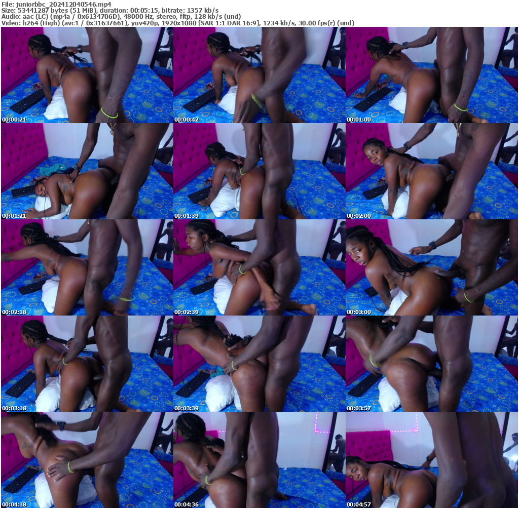 Preview thumb from juniorbbc on 2024-12-04 @ bongacams