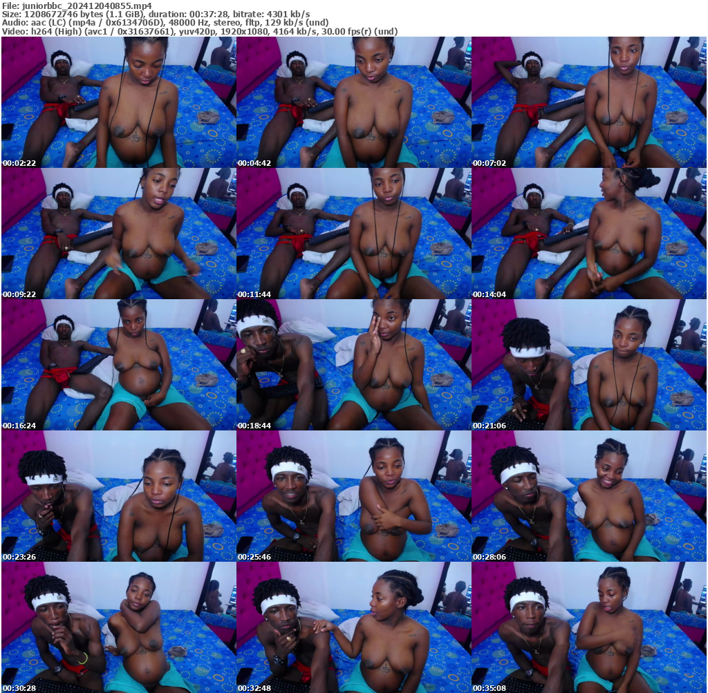 Preview thumb from juniorbbc on 2024-12-04 @ bongacams