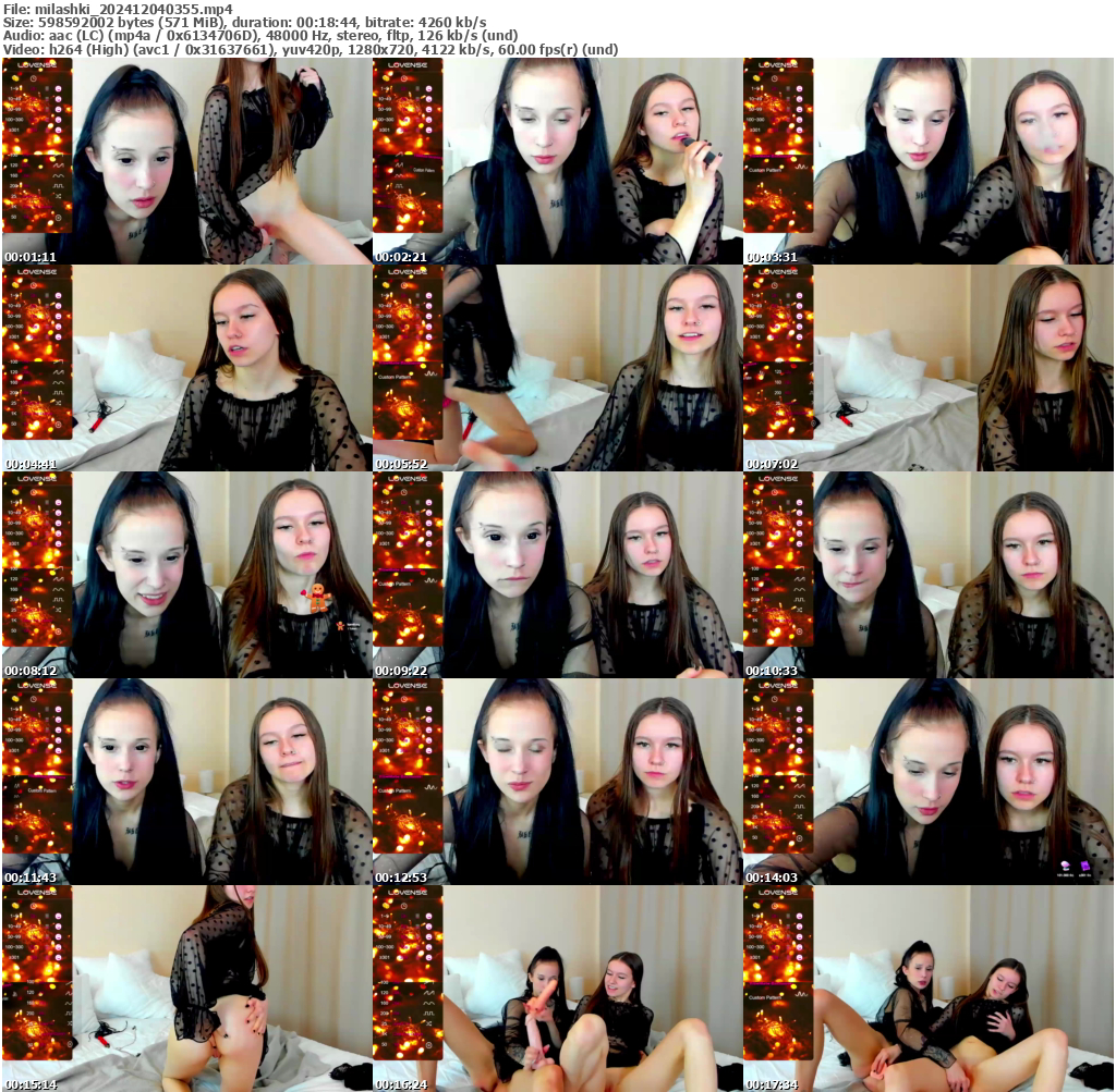 Preview thumb from milashki on 2024-12-04 @ bongacams