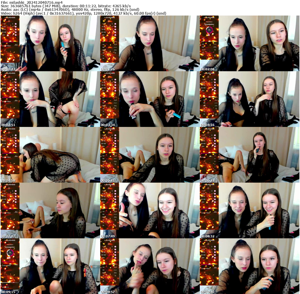 Preview thumb from milashki on 2024-12-04 @ bongacams