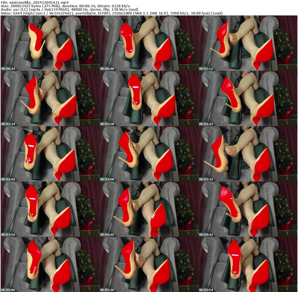 Preview thumb from mistresslilla on 2024-12-04 @ bongacams