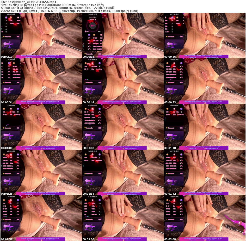 Preview thumb from nestysweet on 2024-12-04 @ bongacams