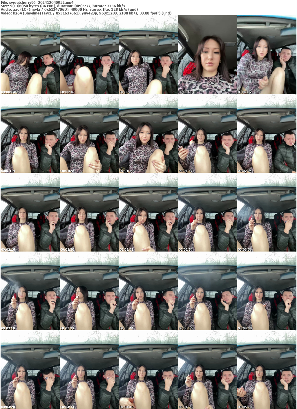 Preview thumb from sweetcherry96 on 2024-12-04 @ bongacams