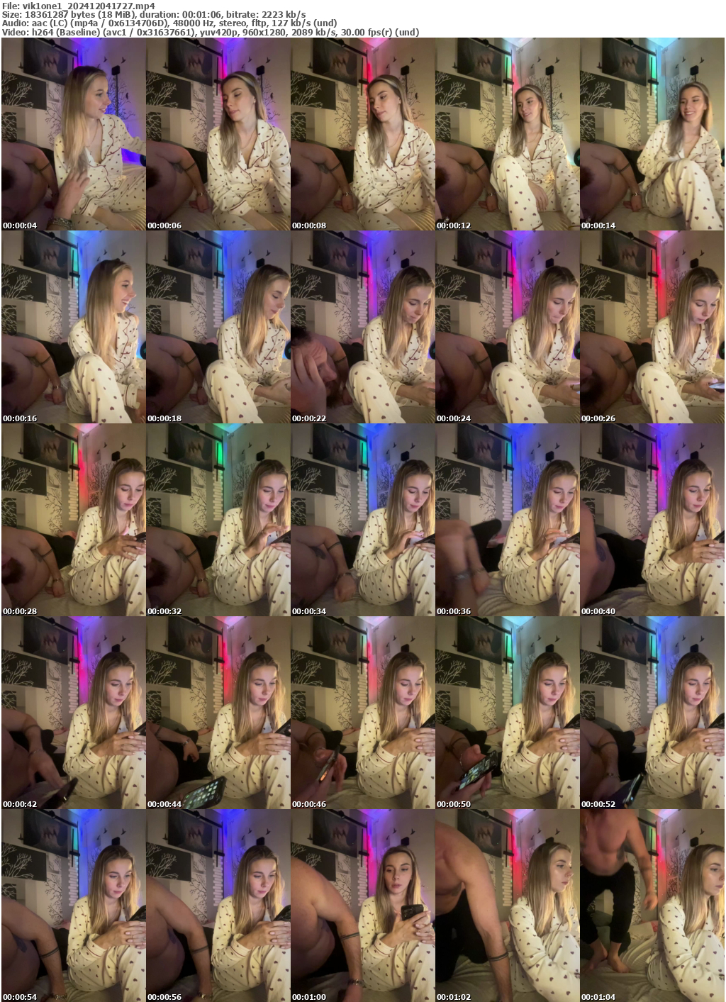 Preview thumb from vik1one1 on 2024-12-04 @ bongacams