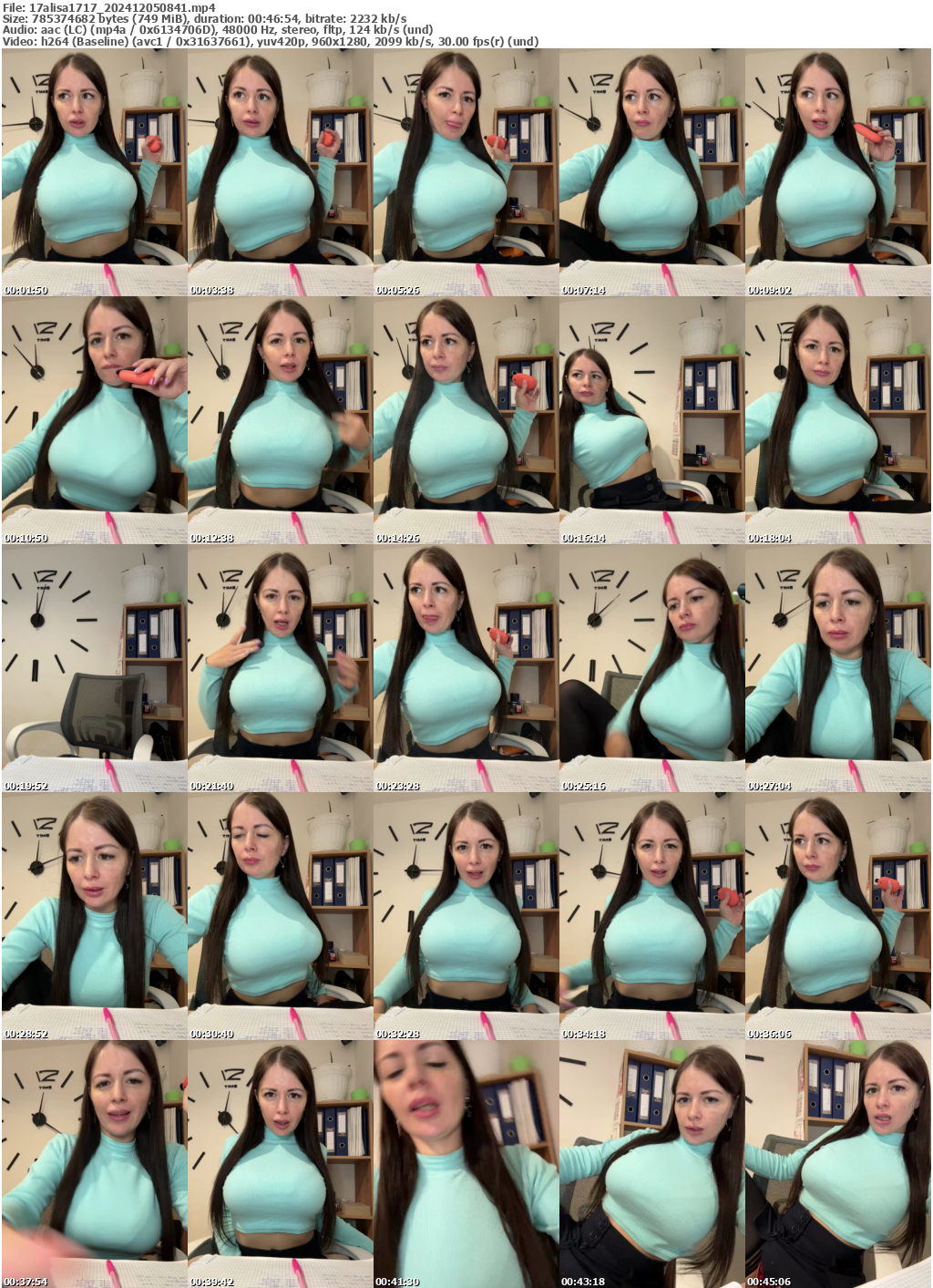 Preview thumb from 17alisa1717 on 2024-12-05 @ bongacams