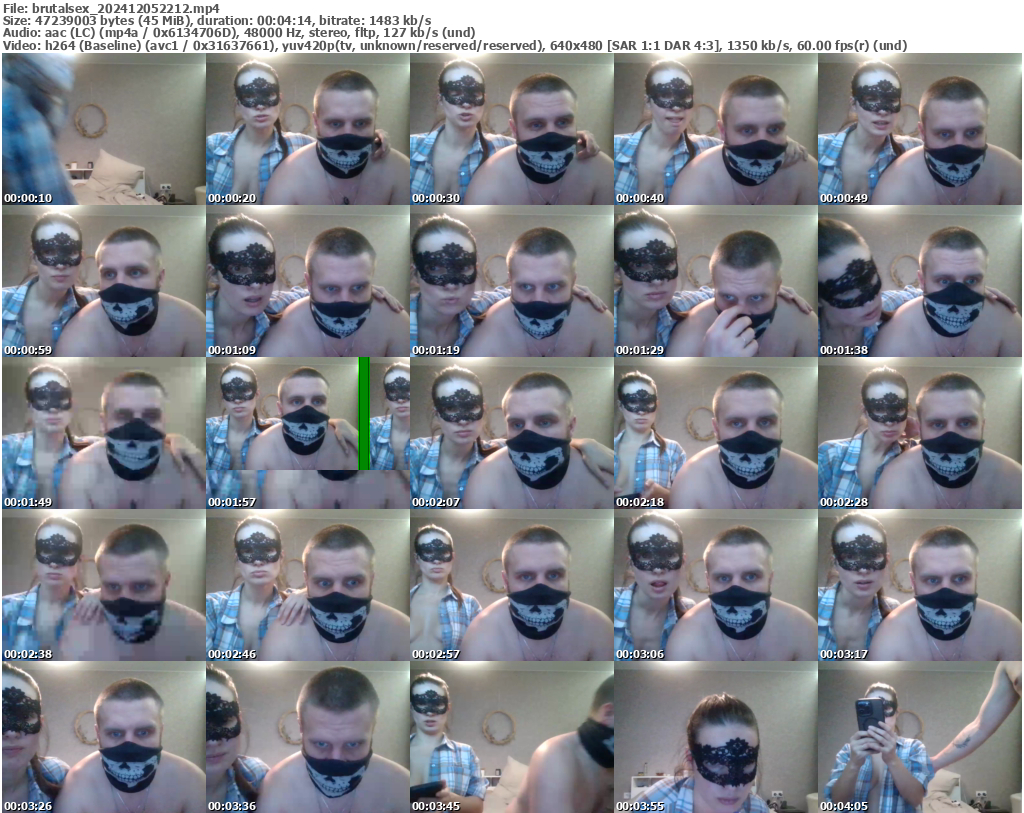 Preview thumb from brutalsex on 2024-12-05 @ bongacams