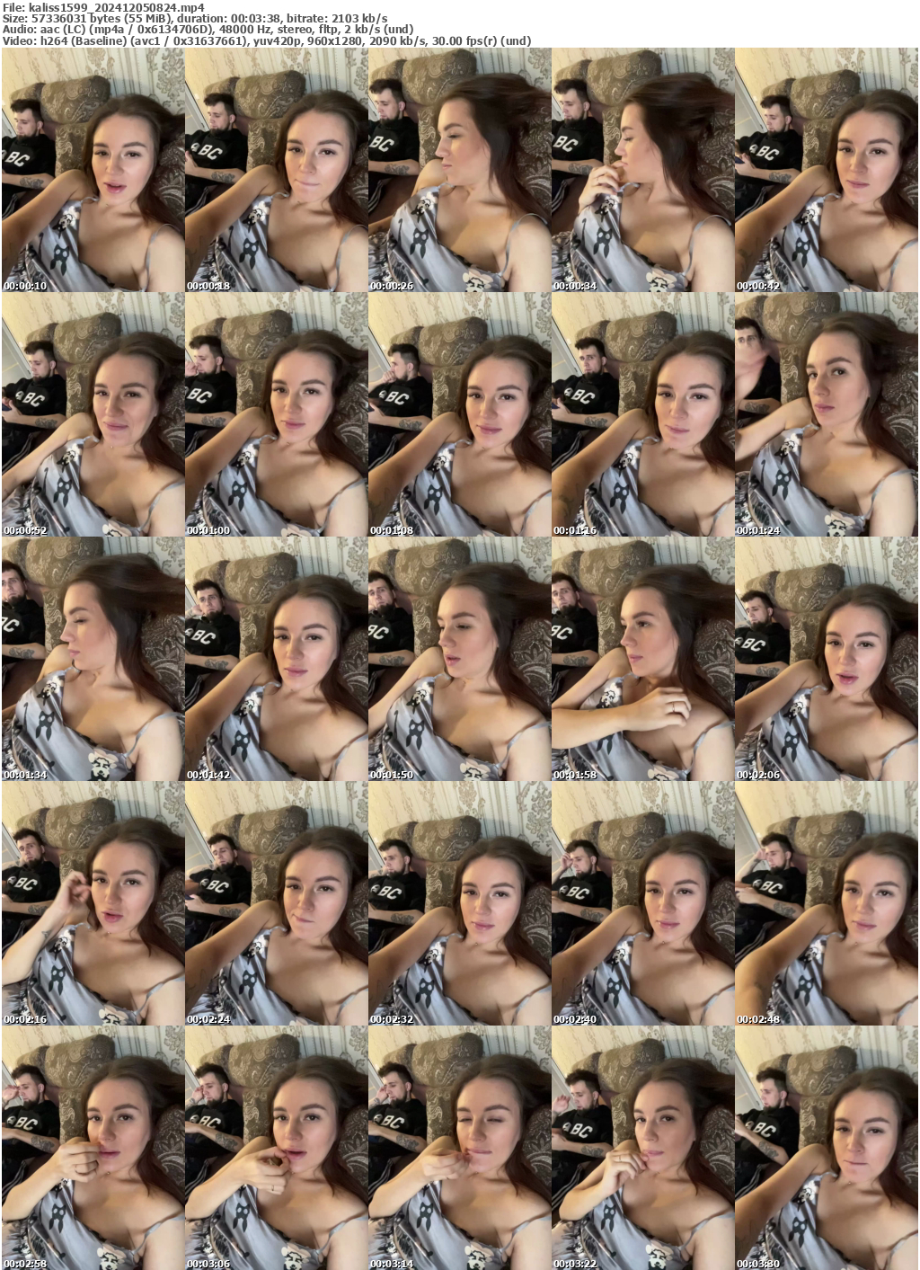 Preview thumb from kaliss1599 on 2024-12-05 @ bongacams