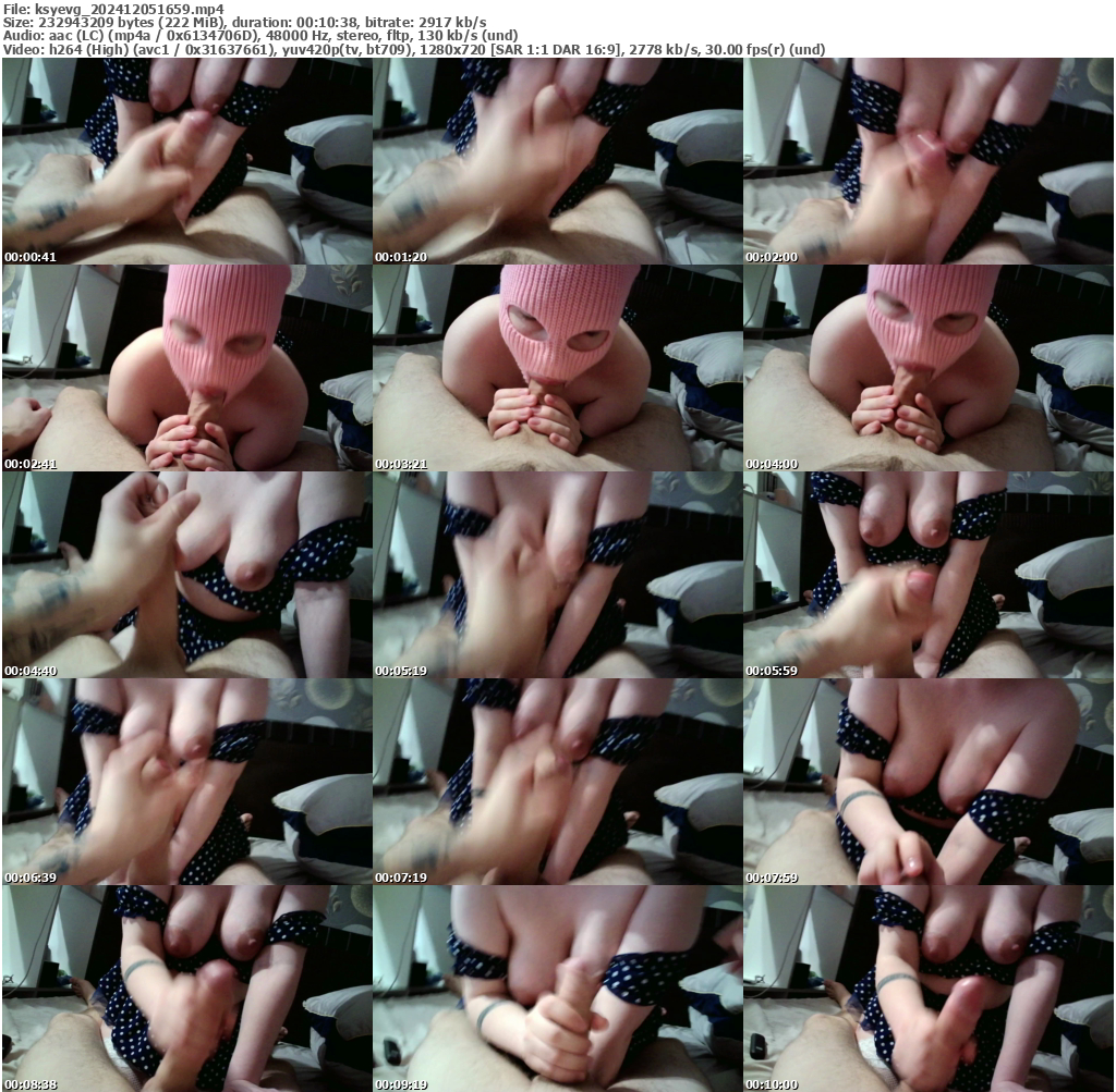 Preview thumb from ksyevg on 2024-12-05 @ bongacams