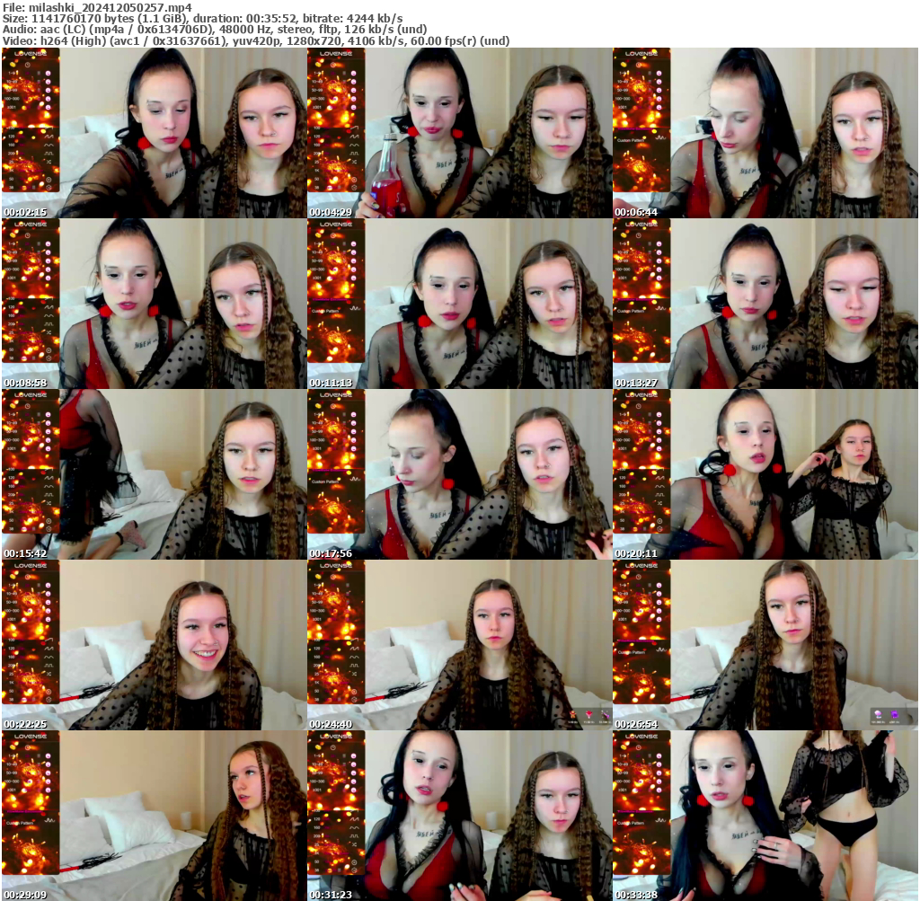 Preview thumb from milashki on 2024-12-05 @ bongacams