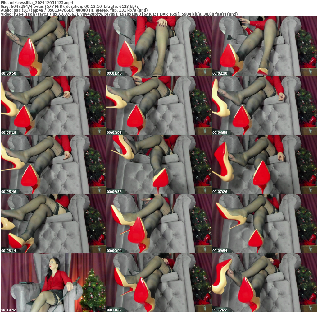 Preview thumb from mistresslilla on 2024-12-05 @ bongacams