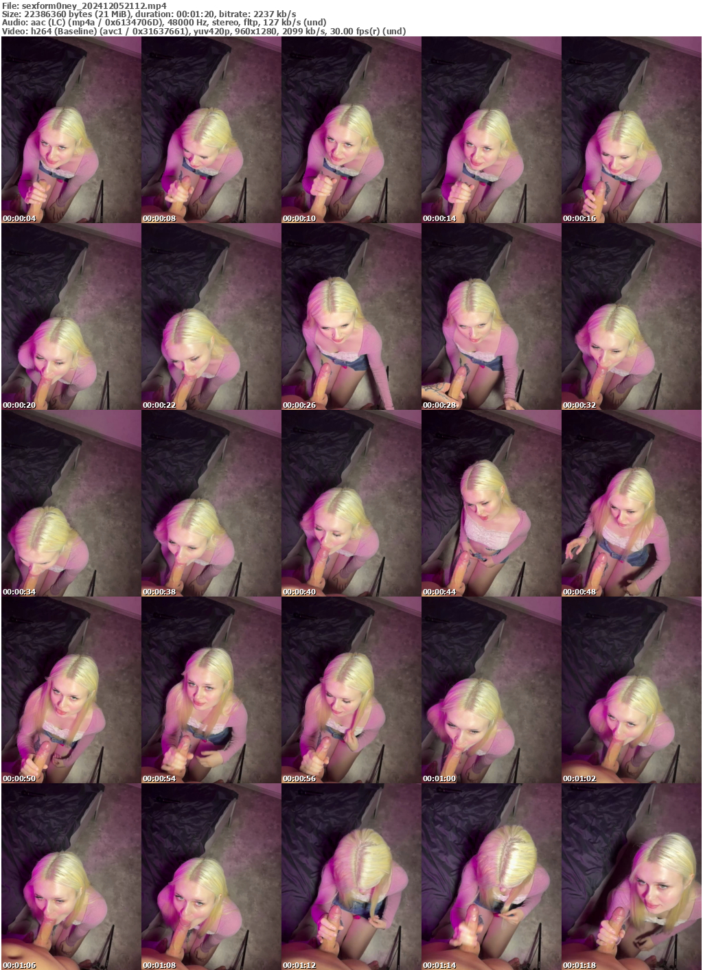 Preview thumb from sexform0ney on 2024-12-05 @ bongacams