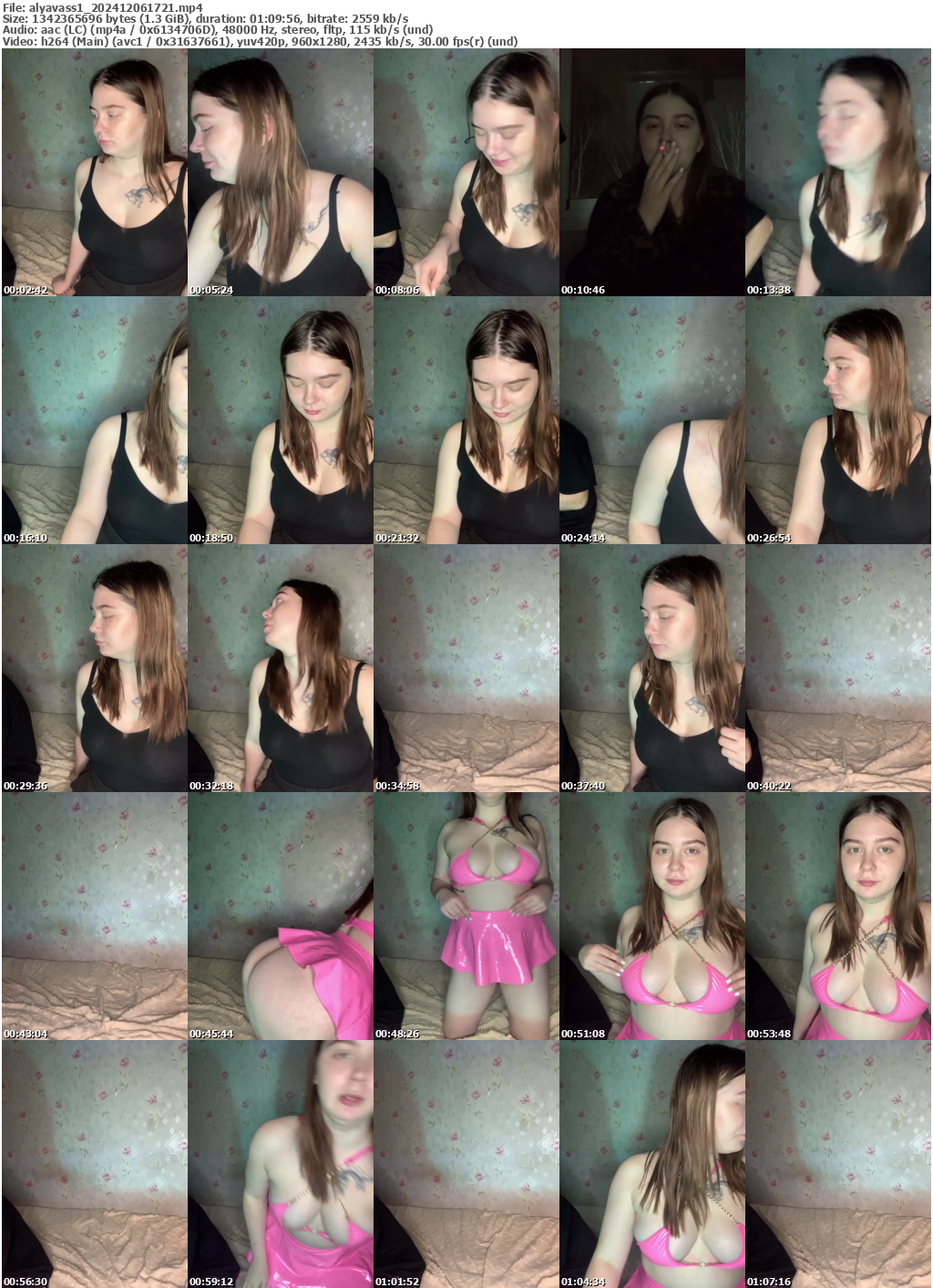 Preview thumb from alyavass1 on 2024-12-06 @ bongacams