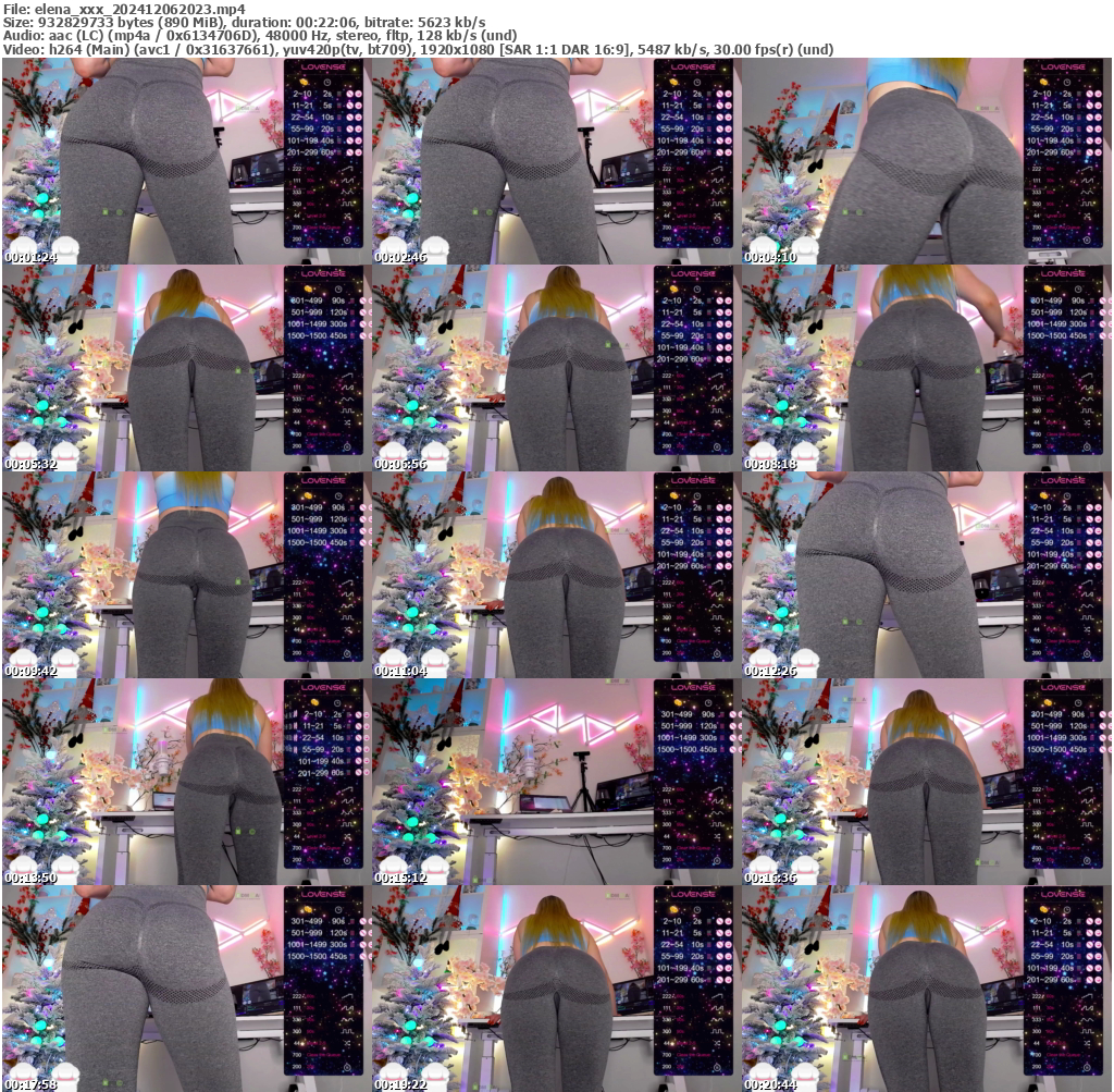 Preview thumb from elena_xxx on 2024-12-06 @ bongacams