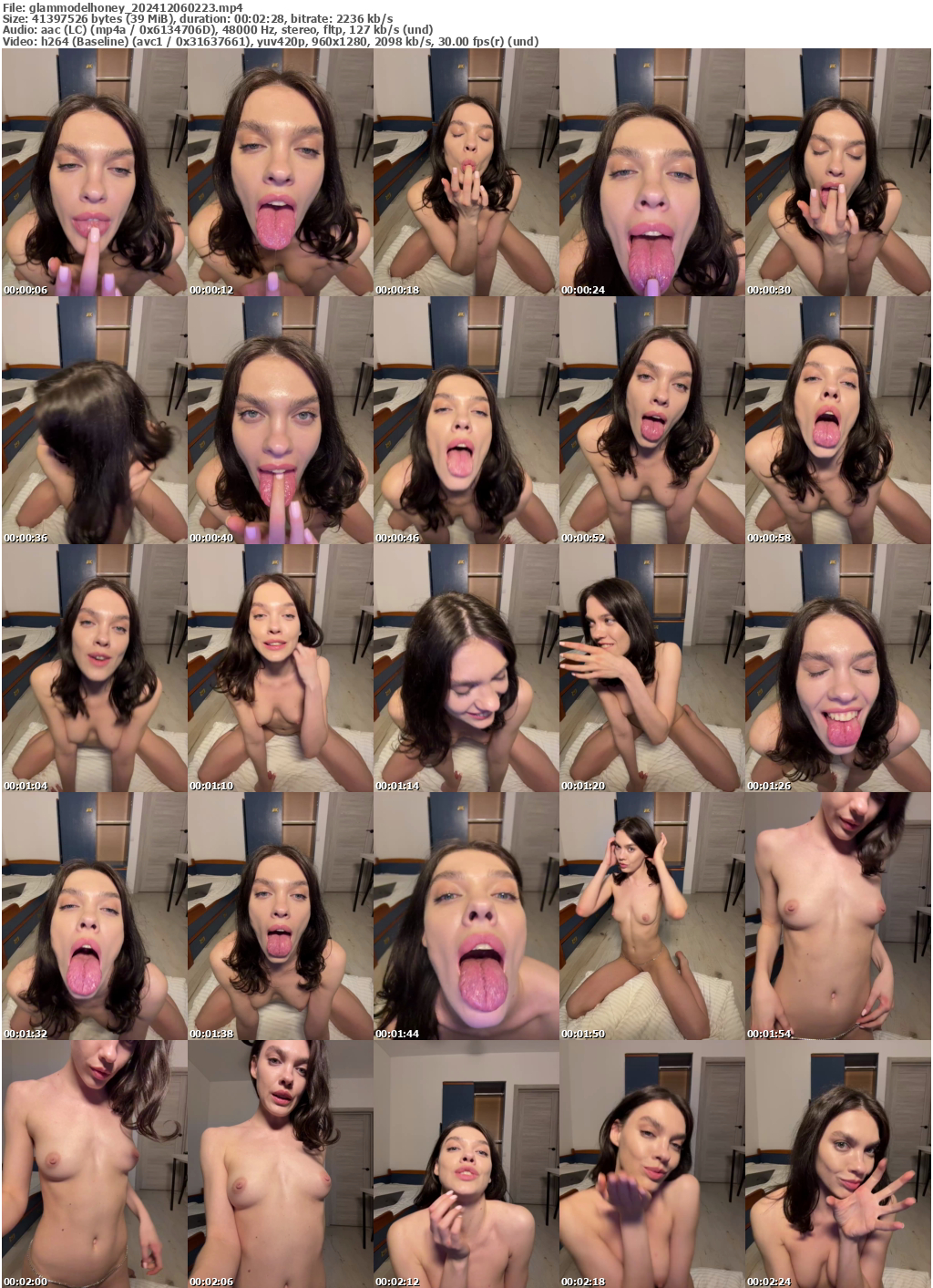 Preview thumb from glammodelhoney on 2024-12-06 @ bongacams