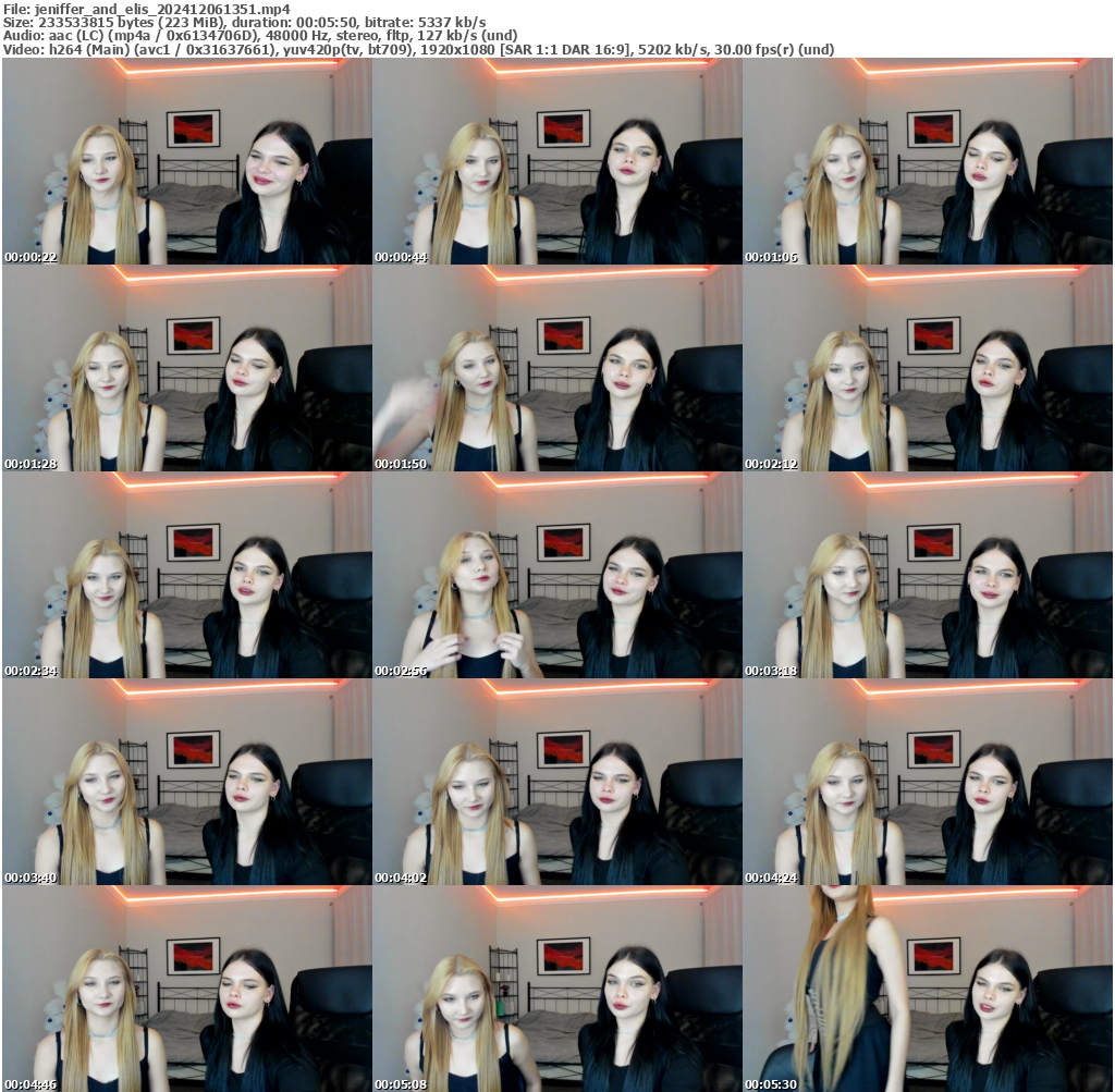 Preview thumb from jeniffer_and_elis on 2024-12-06 @ bongacams
