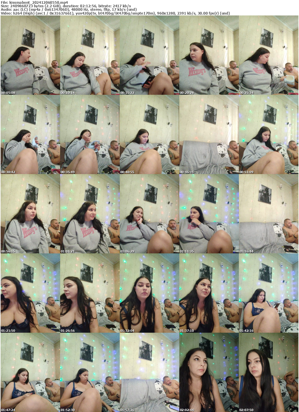 Preview thumb from kissmabont on 2024-12-06 @ bongacams